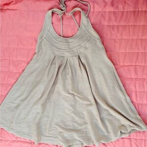 Wishlist Beige Textured Halter Top